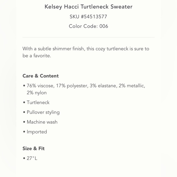 Anthropologie turtleneck - Picture 2 of 5